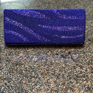 Sapphire Blue Clutch
